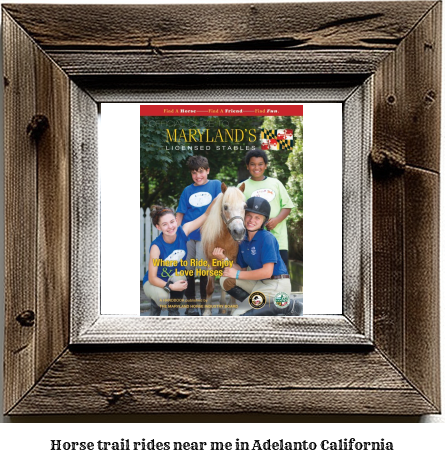 horse trail rides near me in Adelanto, California